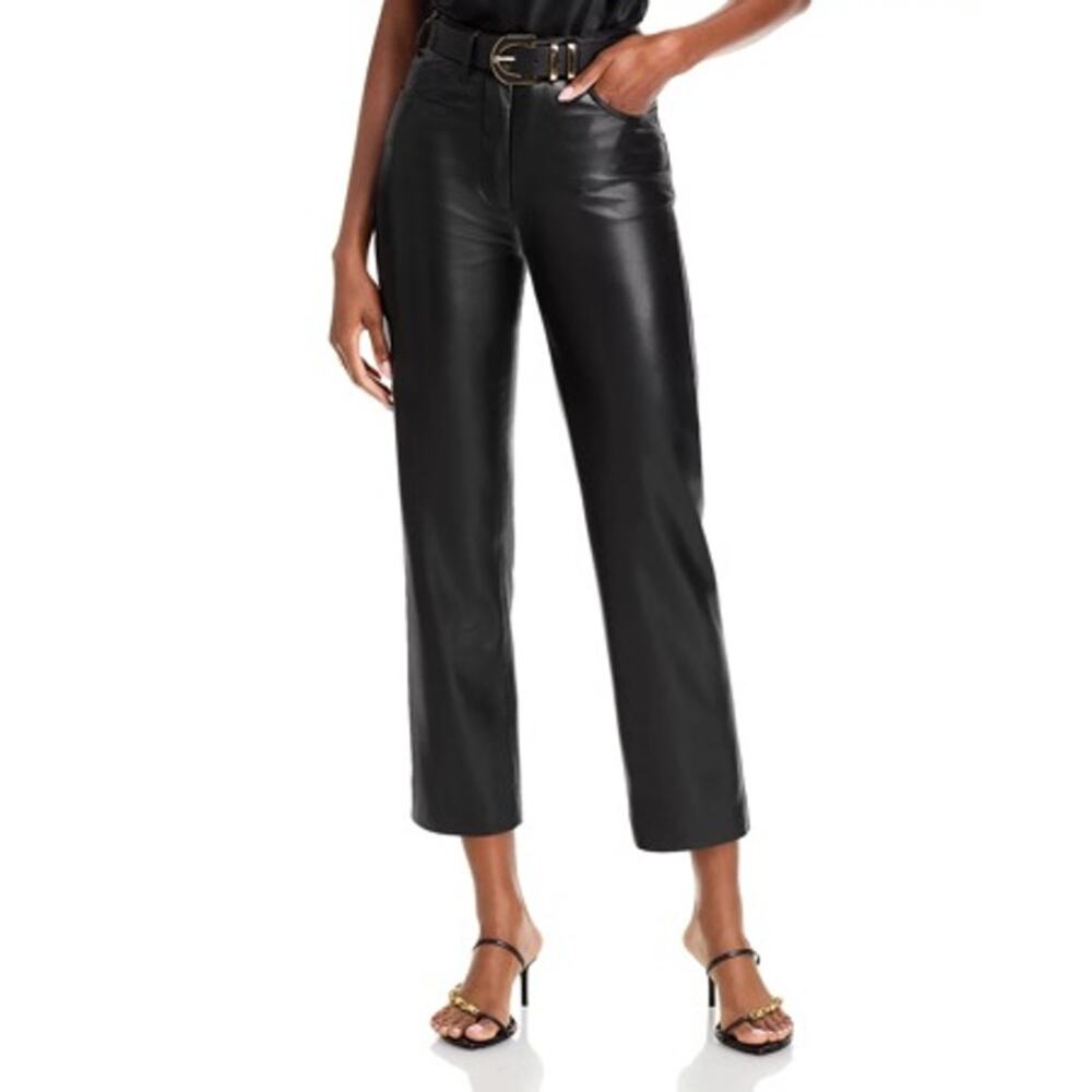 Generation Love Emmett Faux Leather Pants Black Approx Size 2-4 NWOT